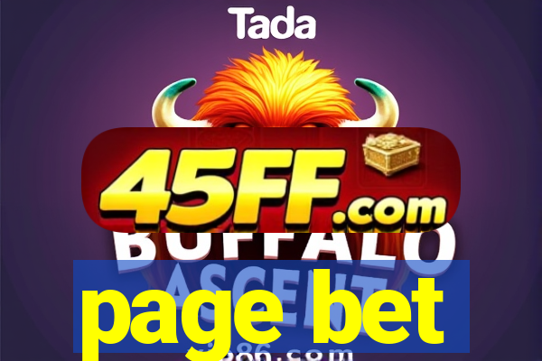 page bet